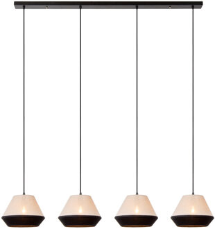 Lucide KALA - Hanglamp - 4xE14 - Taupe