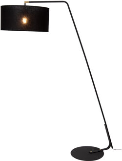 Lucide KELSO - Vloerlamp - 1xE27 - Zwart