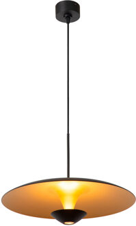 Lucide KENNETH - Hanglamp - Ø 40 cm - LED Dimb. - 1x12W 2700K - Zwart | Premium