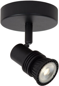 Lucide KIANTI - Plafondspot - Ø 10 cm - 1xGU10 - Zwart