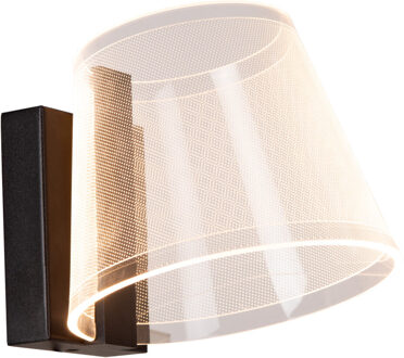 Lucide KORGIS - Wandlamp Badkamer - LED - 1x10W 3000K - IP44 - Transparant