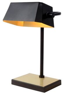 Lucide Lance Bureaulamp Goud, Zwart