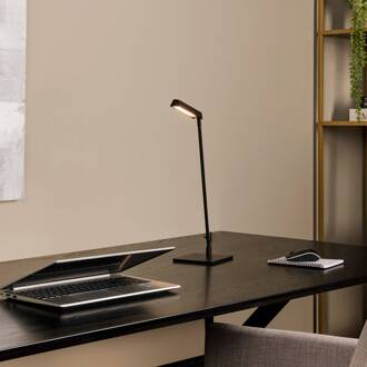 Lucide Lavale LED tafellamp, zwart, dimbaar, hoogte 42 cm