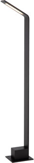 Lucide LAWFORD - Sokkellamp - LED - 1x6W 3000K - IP54 - Zwart