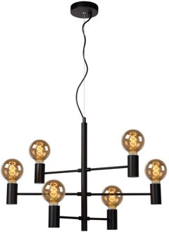 Lucide LEANNE Hanglamp 6xE27 - Zwart