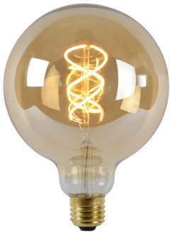 Lucide Led Bulb Filament Lamp Ø 12,5 Cm Led Dimb. Oranje
