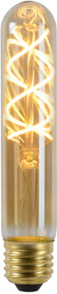 Lucide Led Bulb Filament Lamp Ø 3 Cm Led Dimb. Oranje
