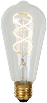 Lucide Ledfilamentlamp Edison - D6,4cm - Dimbaar - Warm Wit - E27 - 4,9w