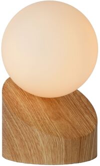 Lucide LEN Tafellamp - Licht hout Beige