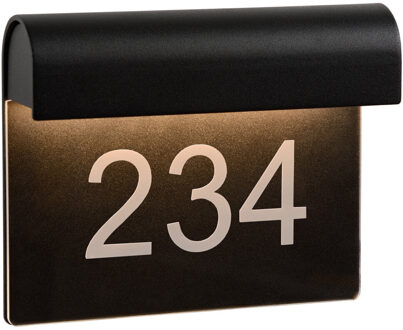 Lucide Lucide THESI LED Wandlamp - Zwart