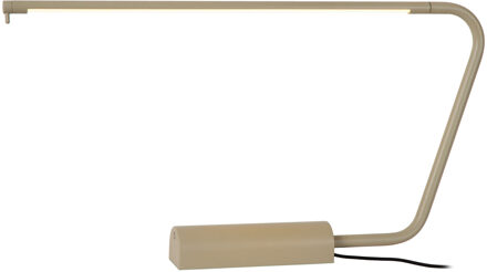 Lucide MADISON - Bureaulamp - LED Dimb. - 1x6,5W 2700K - Taupe