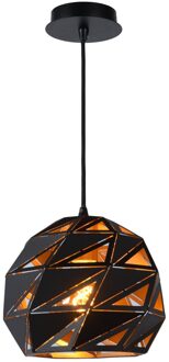 Lucide MALUNGA Hanglamp 1xE27 - Zwart