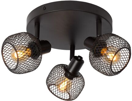 Lucide MAREN Plafondspot 3xE14 - Zwart