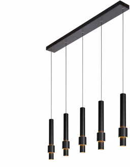 Lucide MARGARY Hanglamp 5xGeïntegreerde LED - Zwart