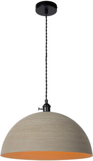 Lucide MARNE - Hanglamp - Ø 40 cm - 1xE27 - Taupe
