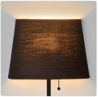 Lucide Mateo Wandlamp - Zwart