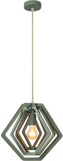 Lucide MAURO - Hanglamp Kinderkamer - 1xE27 - Groen