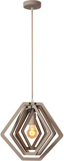 Lucide MAURO - Hanglamp Kinderkamer - 1xE27 - Taupe