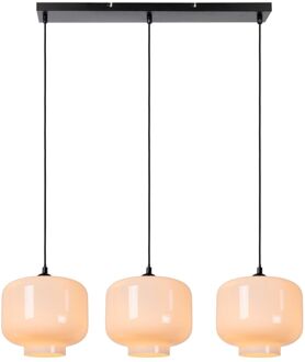 Lucide MEDINE Hanglamp 3xE27 - Opaal Crème