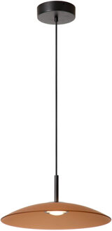 Lucide MENGA - Hanglamp - Ø 40 cm - LED Dimb. - 1x11W 2700K - Amber | Premium