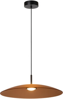 Lucide MENGA - Hanglamp - Ø 60 cm - LED Dimb. - 1x18,6W 2700K - Amber | Premium