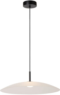 Lucide MENGA - Hanglamp - Ø 60 cm - LED Dimb. - 1x18,6W 2700K - Opaal | Premium