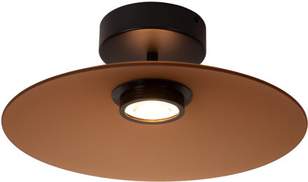 Lucide MENGA - Plafonnière - Ø 40 cm - LED Dimb. - 1x11W 2700K - Amber | Premium