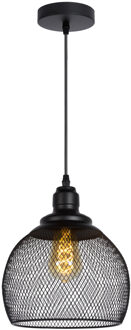 Lucide MESH Hanglamp 1xE27 - Zwart
