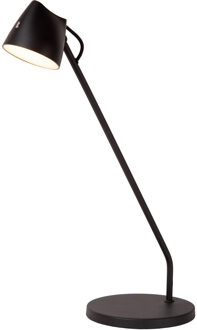 Lucide MILNE - Bureaulamp - LED Dimb. - 1x8W 2700K - Zwart