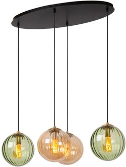 Lucide MONSARAZ Hanglamp 4xE27 - Groen