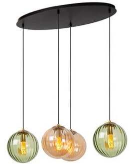 Lucide MONSARAZ Hanglamp 4xE27 - Groen