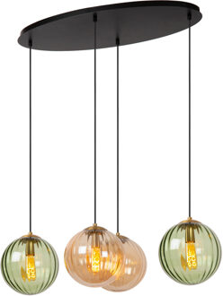 Lucide MONSARAZ Hanglamp 4xE27 - Groen