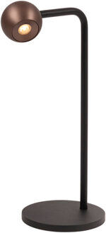 Lucide MONTANA - Tafellamp - LED Dimb. - 1x5W 2700K - Koffie | Premium