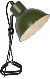 Lucide MOYS - Klemlamp - 1xE27 - Groen