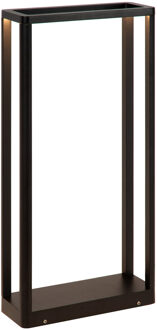 Lucide NARVIK - Sokkellamp - LED - 1x9,2W 3000K - IP65 - Zwart