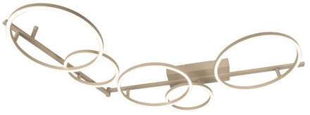 Lucide NICOLA - Plafonnière - LED - CCT - 1x37W 2700K/4000K - Taupe | Essential