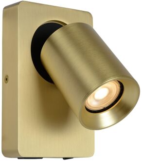 Lucide NIGEL Bedlamp 1xGU10 - Mat Goud | Messing