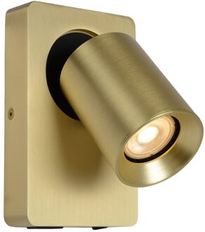 Lucide NIGEL Bedlamp 1xGU10 - Mat Goud | Messing