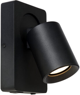 Lucide NIGEL Bedlamp 1xGU10 - Zwart