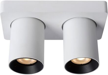 Lucide NIGEL Plafondspot 2xGU10 - Wit