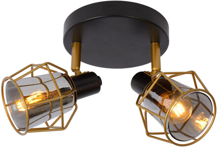 Lucide NILA Plafondspot 2xE14 - Zwart