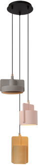 Lucide NINJA - Hanglamp - 3xE27 - Multicolor