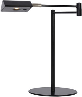 Lucide NUVOLA Bureaulamp 1xGeïntegreerde LED - Zwart