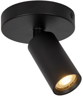 Lucide Opbouwspot Ritmo - Zwart - 10cm - Gu10