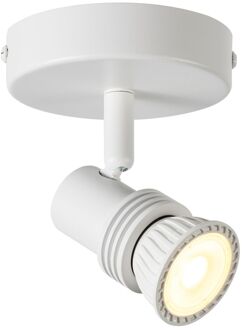 Lucide Opbouwspot - Wit - D10cm - Gu10