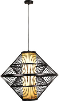 Lucide PASQUINO - Hanglamp - Ø 60 cm - 1xE27 - Zwart | Essential