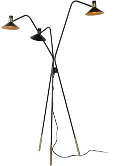 Lucide PEPIJN Vloerlamp - Zwart