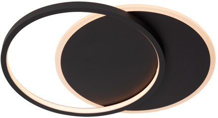 Lucide Plafondlamp Axelle - Zwart - 24w