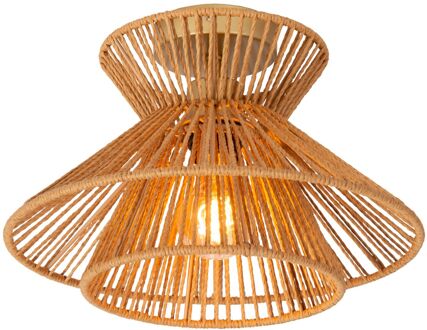 Lucide Plafondlamp Tasman Naturel ⌀32cm E27