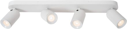 Lucide Plafondspot Punch Wit 4xgu10
